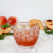 Cherry Peach Basil Mocktail Recipe